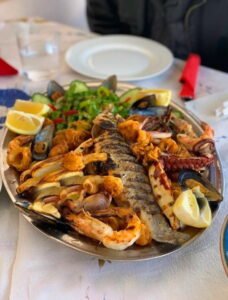 seafood plate